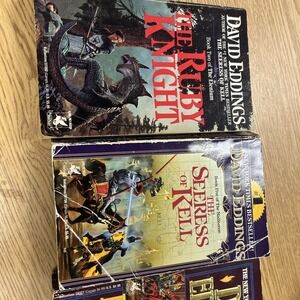 David Eddings   Lot Of 6 Paperbacks   Fantasy, Science Fiction, Adventure   de1